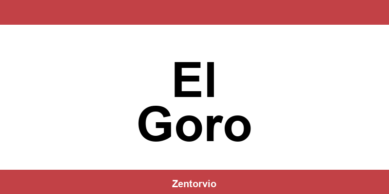 Teléfono y dirección DHL en El Goro